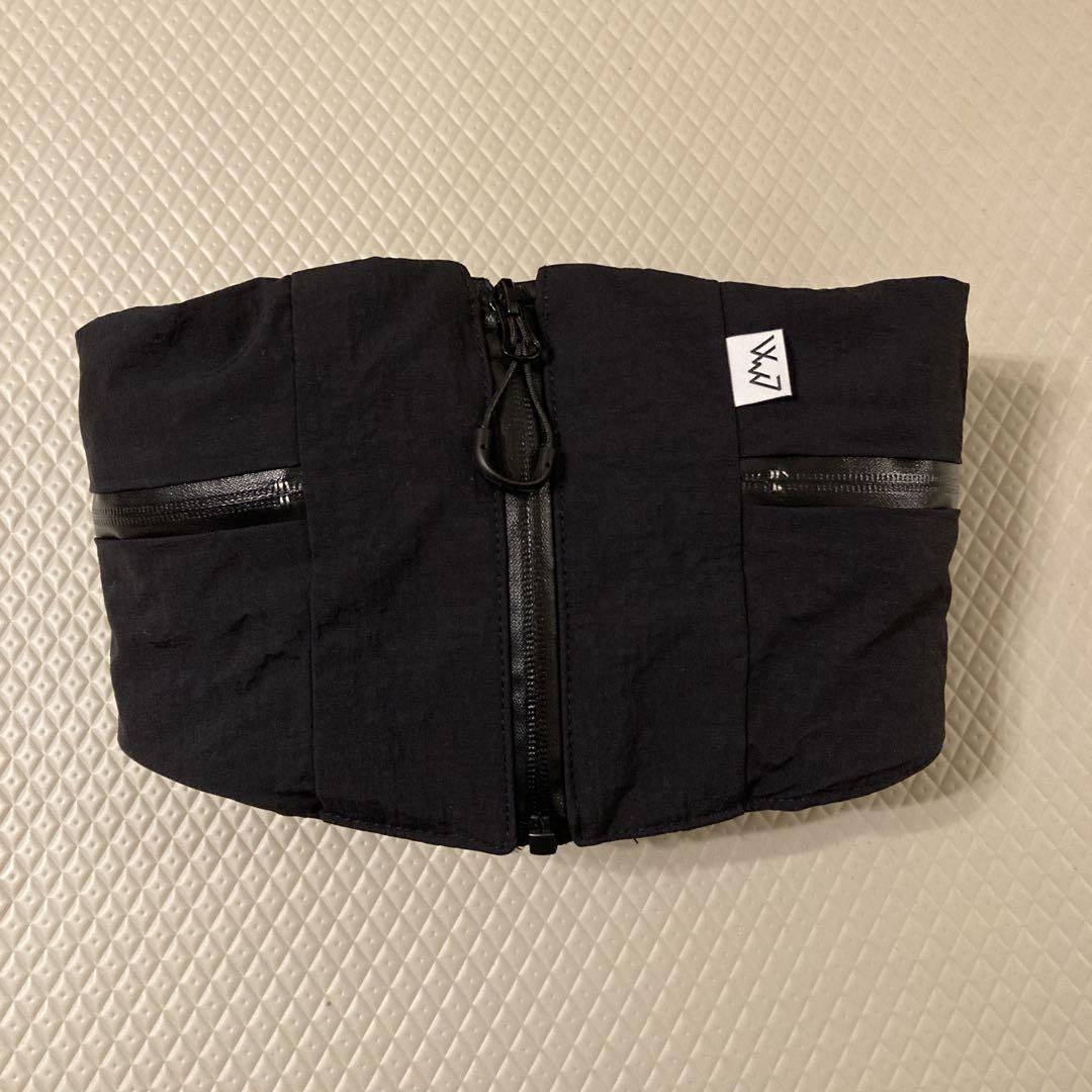 CMF outdoor garment snood スヌード 付フード ブラック
