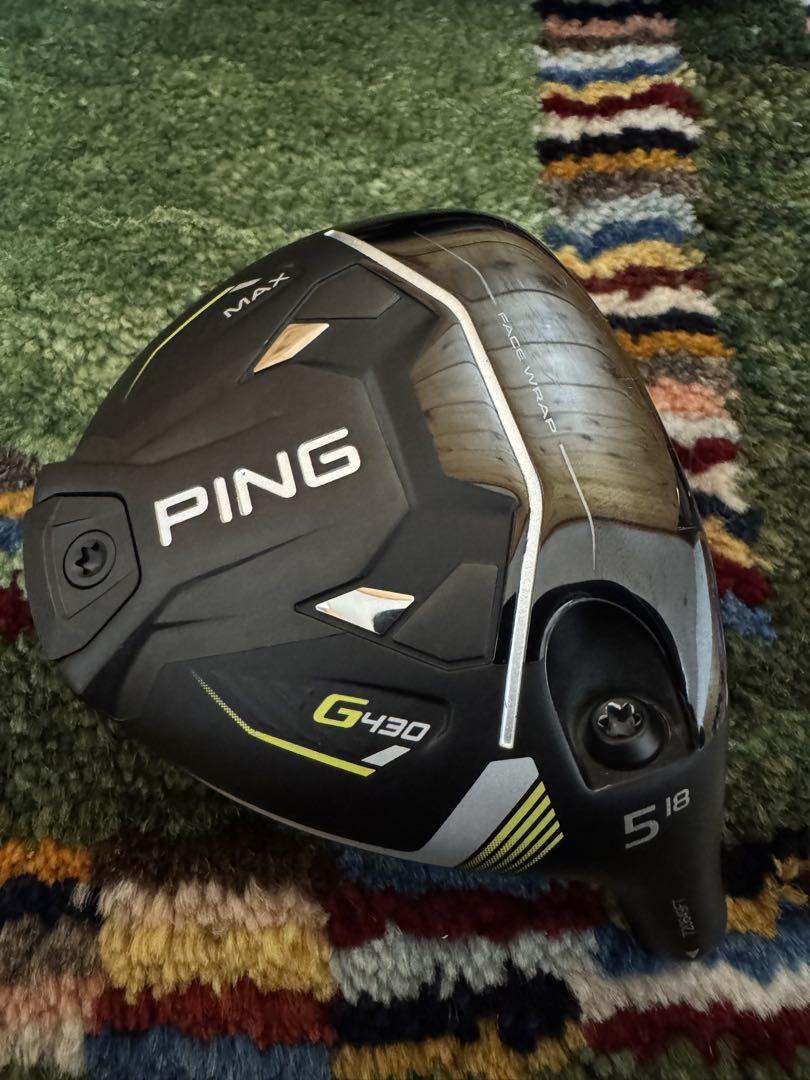 PING G430MAX 5w ヘッドのみ