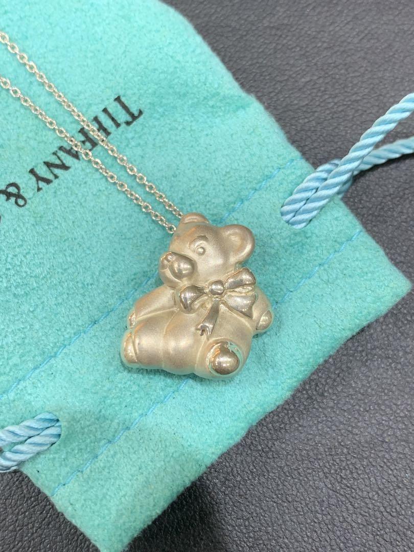 TIFFANY & Co. ネックレス テディベア シルバー 925