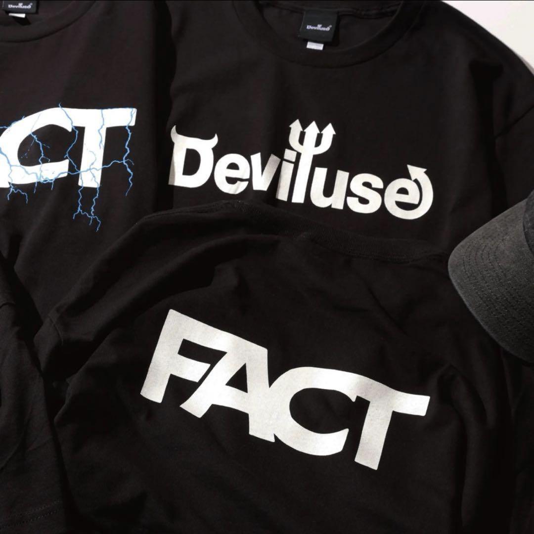 本日限定価格！！【Lサイズ】FACT × Deviluse コラボTシャツ
