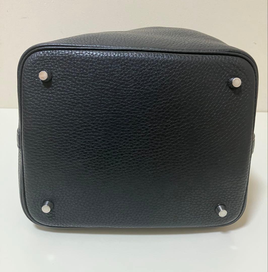 超美品★エルメス ピコタンロック MM ノワール ブラック 黒 A刻印 正規品