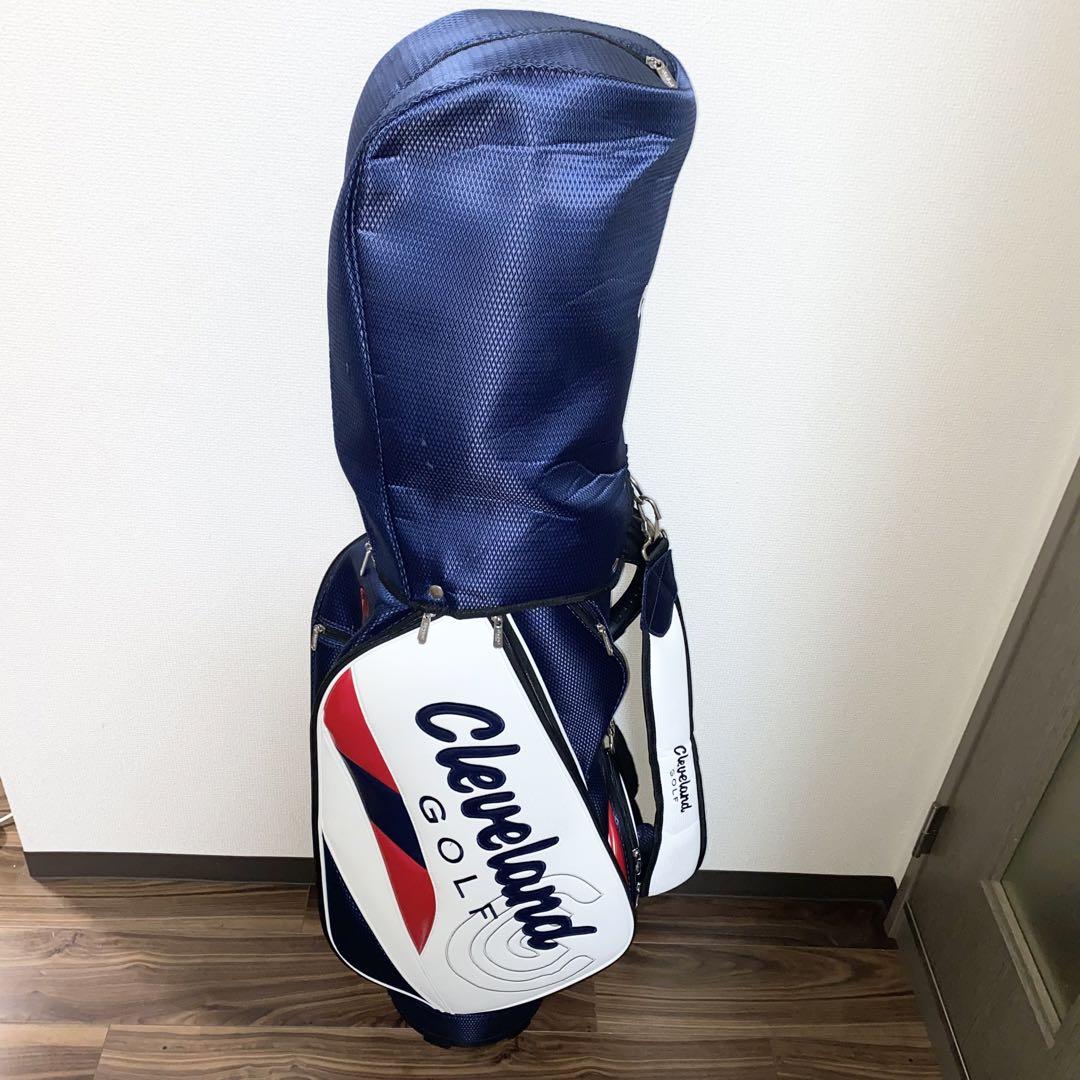 極美品　Cleveland フルキャディバッグ　クリーブランド　ゴルフクラブ クリーブランド ゴルフ ブルーム クラブセット 8本組（DR,5W,H5