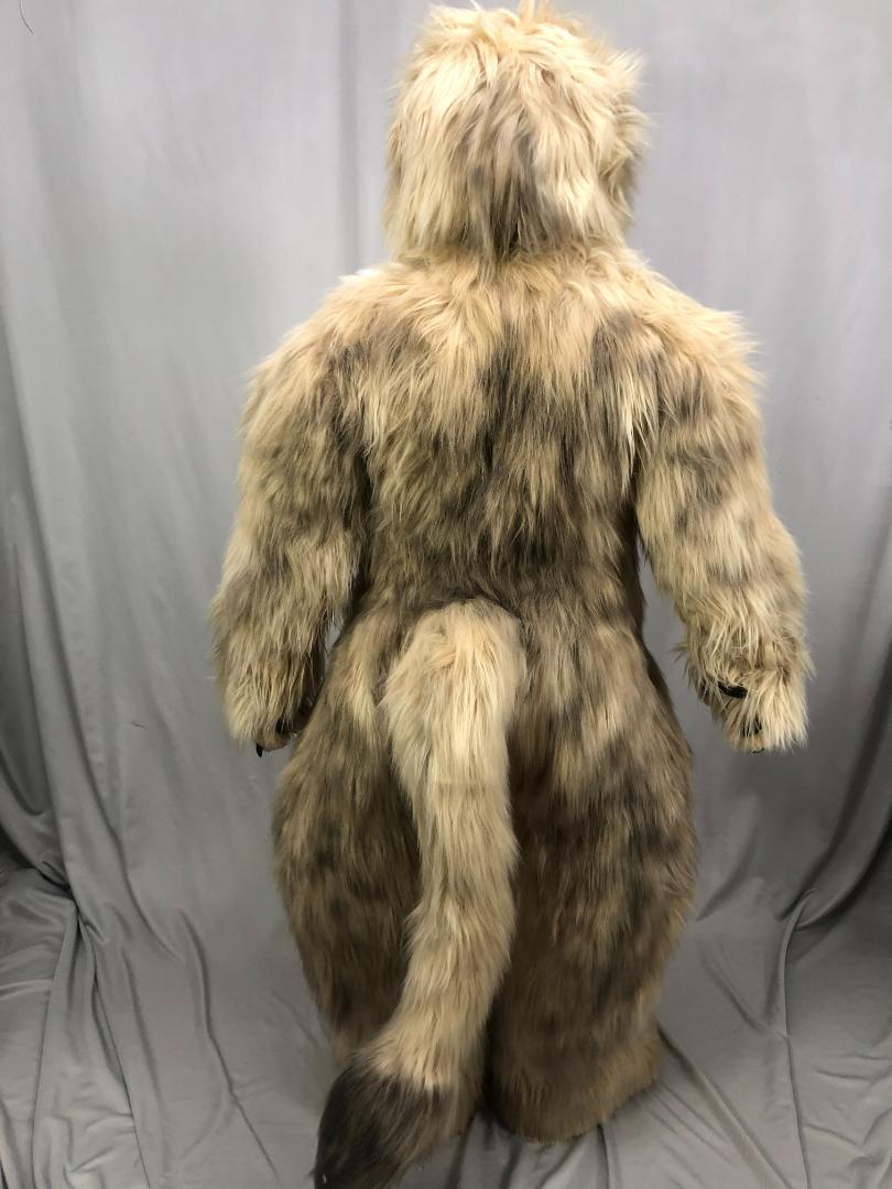 ハンドメイド　リアル　ライオン　着ぐるみ　コスプレ　マスク　　一式