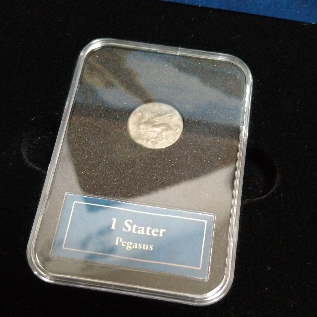 特価爆買い 1Stater Pegasus Athena 銀貨 etX64-m60533969098 定番在庫