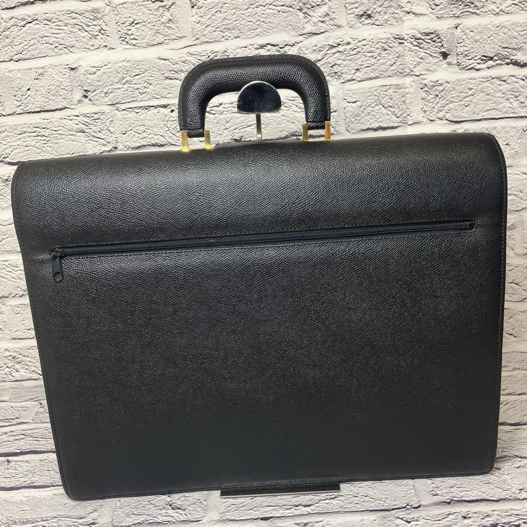 【le tanneur】ビジネスバッグ　本革　美品 美品 LE TANNEUR ダレスバッグ ビジネスバッグ ブラック 黒 本革