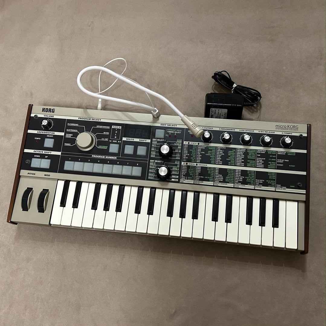 KORG microKORG シンセサイザー コルグ ボコーダー キーボード