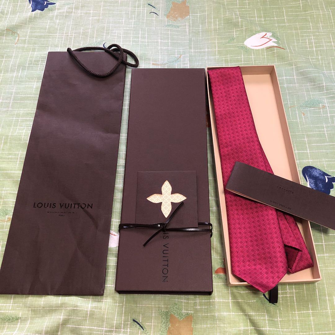 ‼️LOUIS ルイヴィトン ネクタイ iCIAz-m60537146625 VUITTON 正規品即納