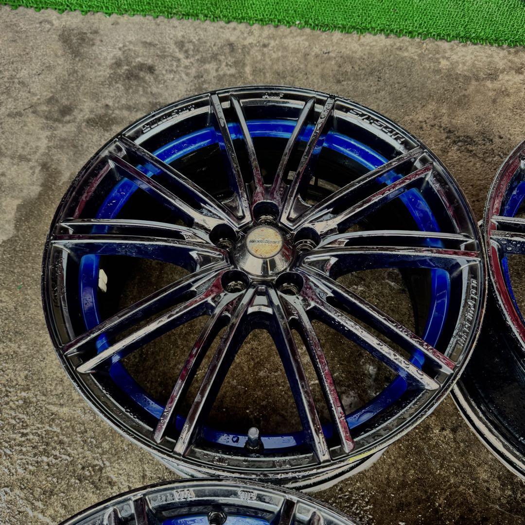 WEDSSPORT 17インチ 215/45/17 ウェッズ  ホイル 4本