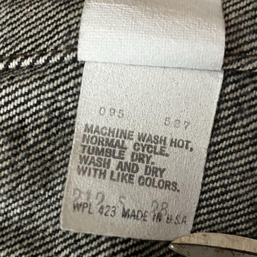 Levi's 70506-0259 ブラック デニムジャケット サイズ36