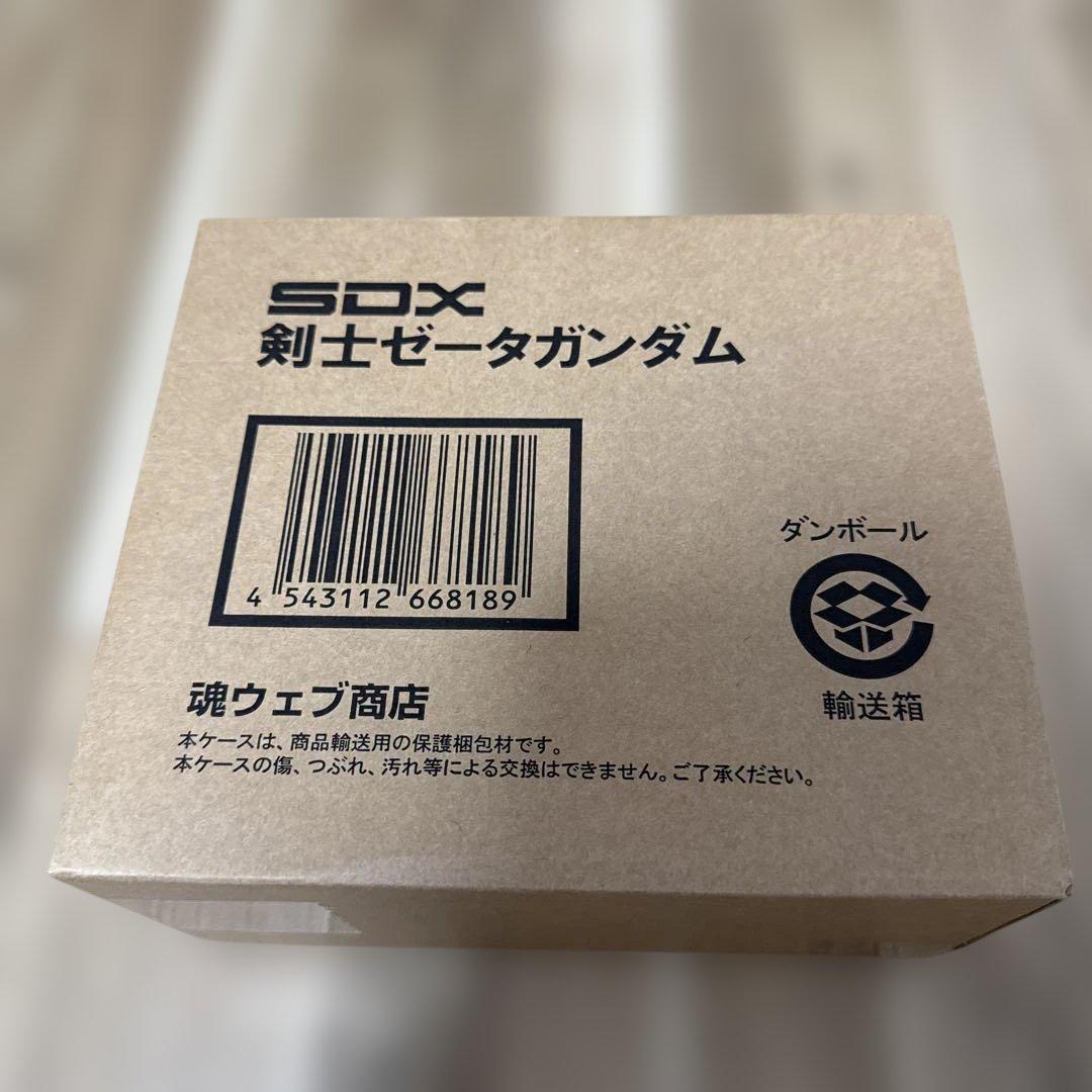 s*3様 SDX 剣士ゼータガンダム 輸送箱未開封 SDガンダム外伝