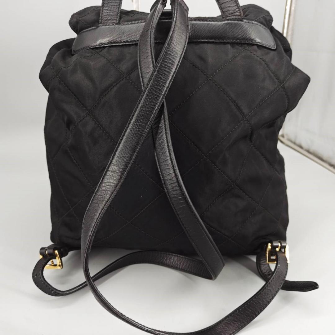 【正規品】プラダ リュックサック バックパック 三角ロゴ キルティング ナイロン