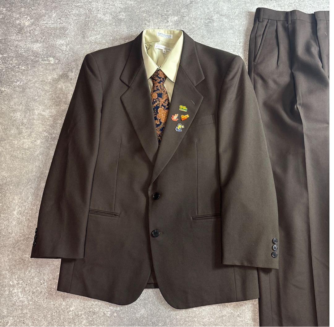 90s vintage レトロセットアップ スーツ ピンズ No.76 90s vintage レトロセットアップ スーツ ピンズ No.76
