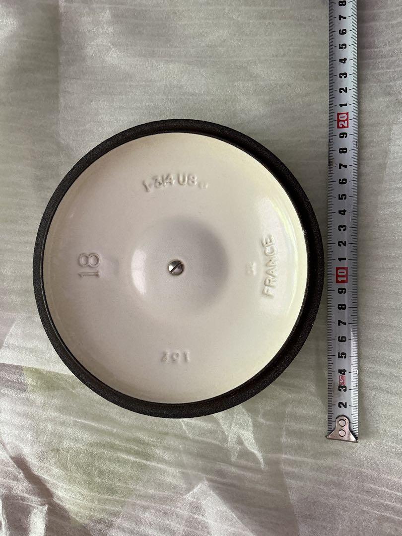 LE CREUSET　ソースパン　ホワイト　　18cm