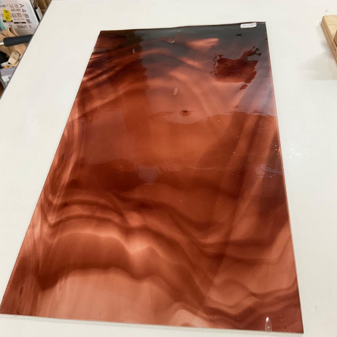 ステンドグラス　ランバーツ 23x38.5cm　匿名配送　30-238A