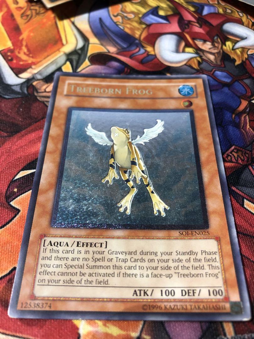 遊戯王 黄泉ガエル 英語版 レリーフ アンリミ SOI-EN025
