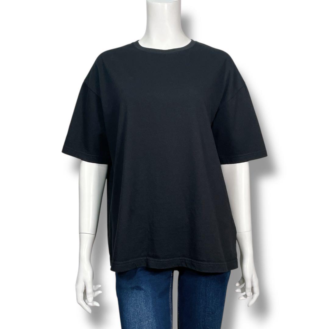 極美品 Ground Y ヨウジヤマモト バックプリントTシャツ ブラック 2