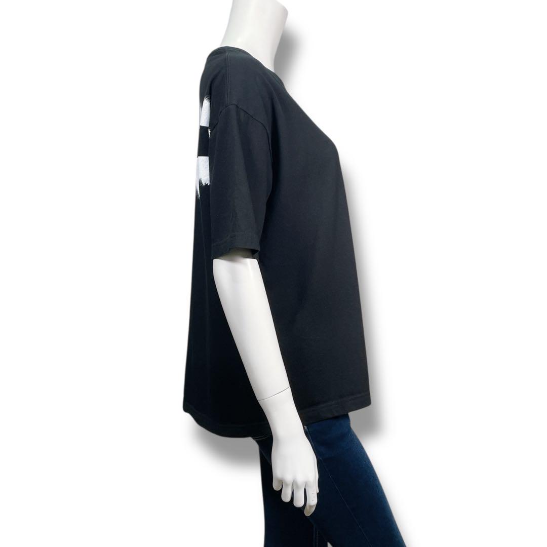 極美品 Ground Y ヨウジヤマモト バックプリントTシャツ ブラック 2