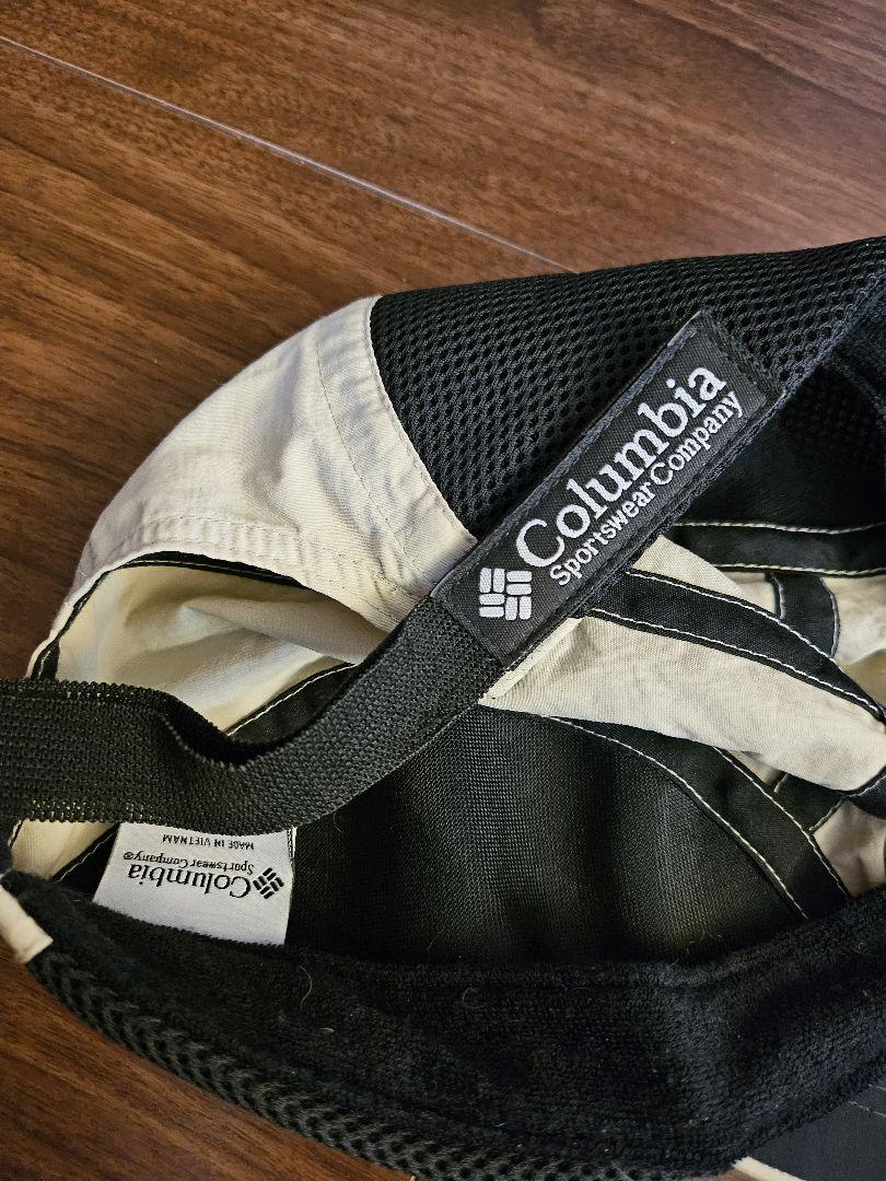 90s Columbia コロンビア ジェットキャップ 　ナイロン　メッシュ