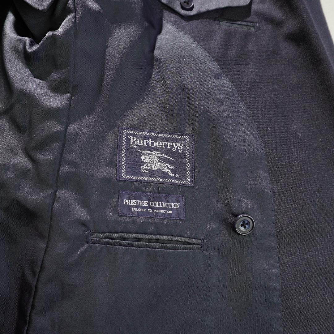 Burberrys ダブルセットアップスーツ ダークグレー/DW190