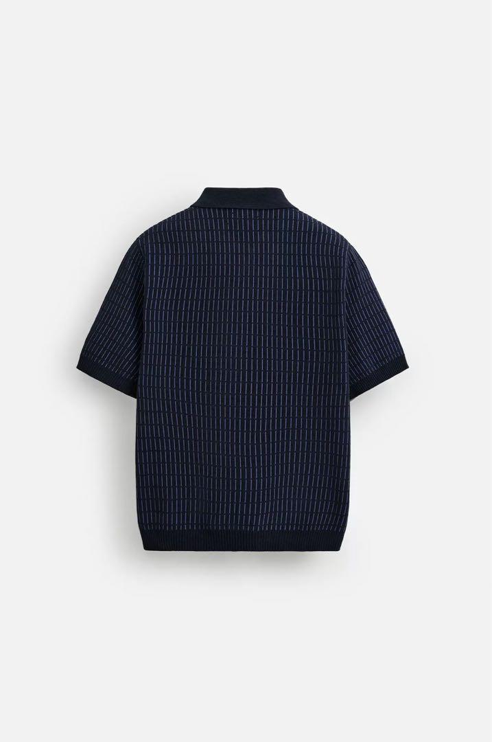 タグ付き新品 ZARA ニットポロトップス 12/6までの出品です☆ ZARA ニットポロ - メルカリ