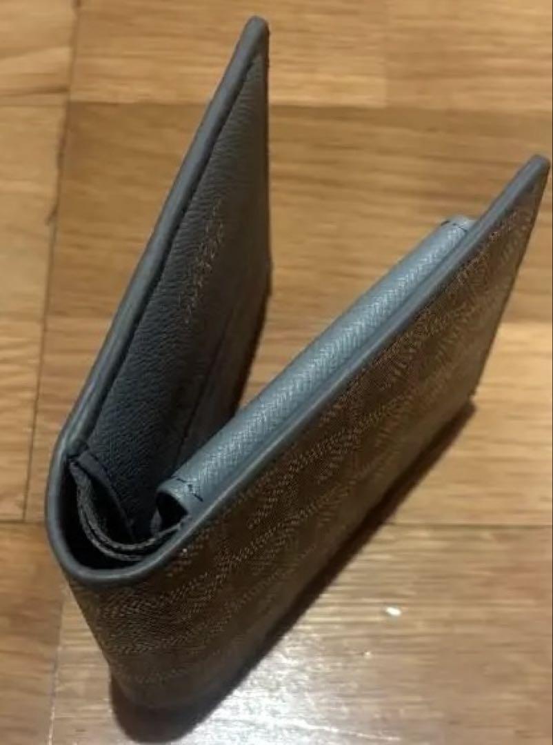【最終値下げ】GOYARD ゴヤール 二つ折り財布 グレー