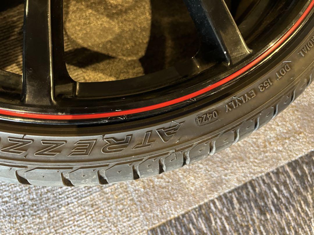 ◯1/2 ホンダ純正シビックタイプR FK8 アルミホイール＆タイヤ 1本価格◯