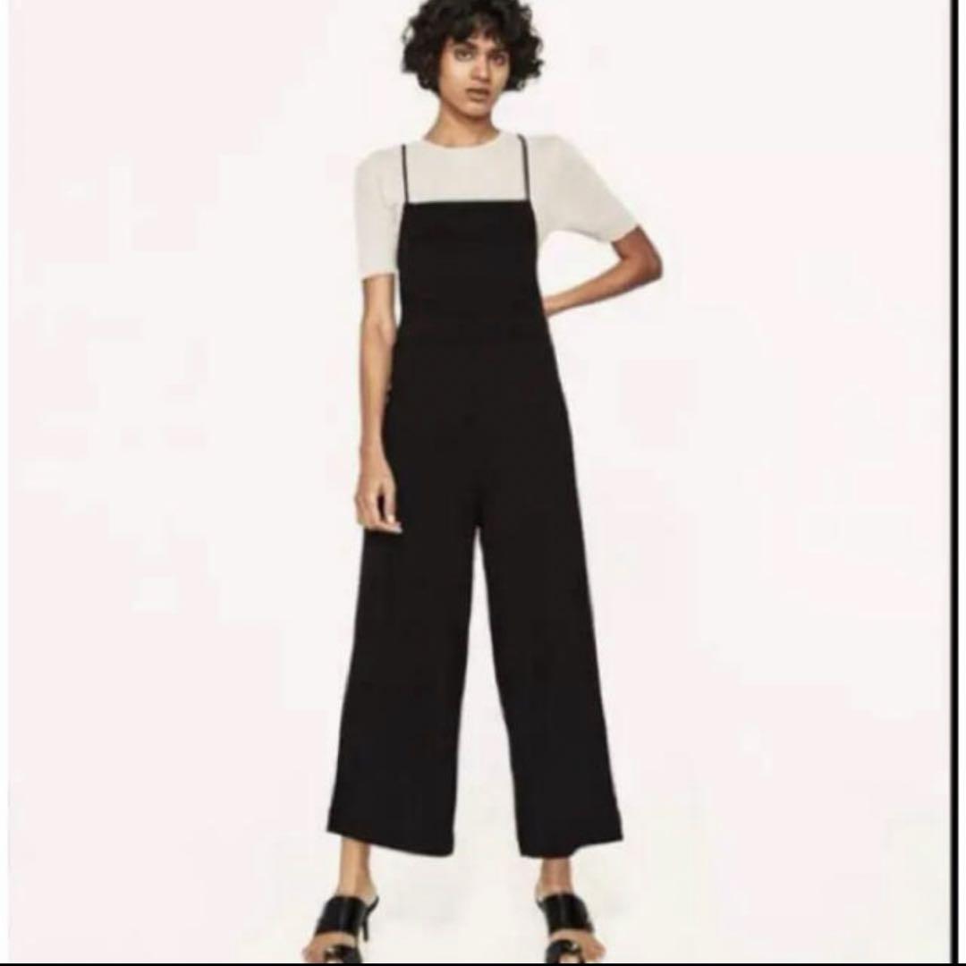ZARAバッククロスリボンサロペット オールインワン サロペット