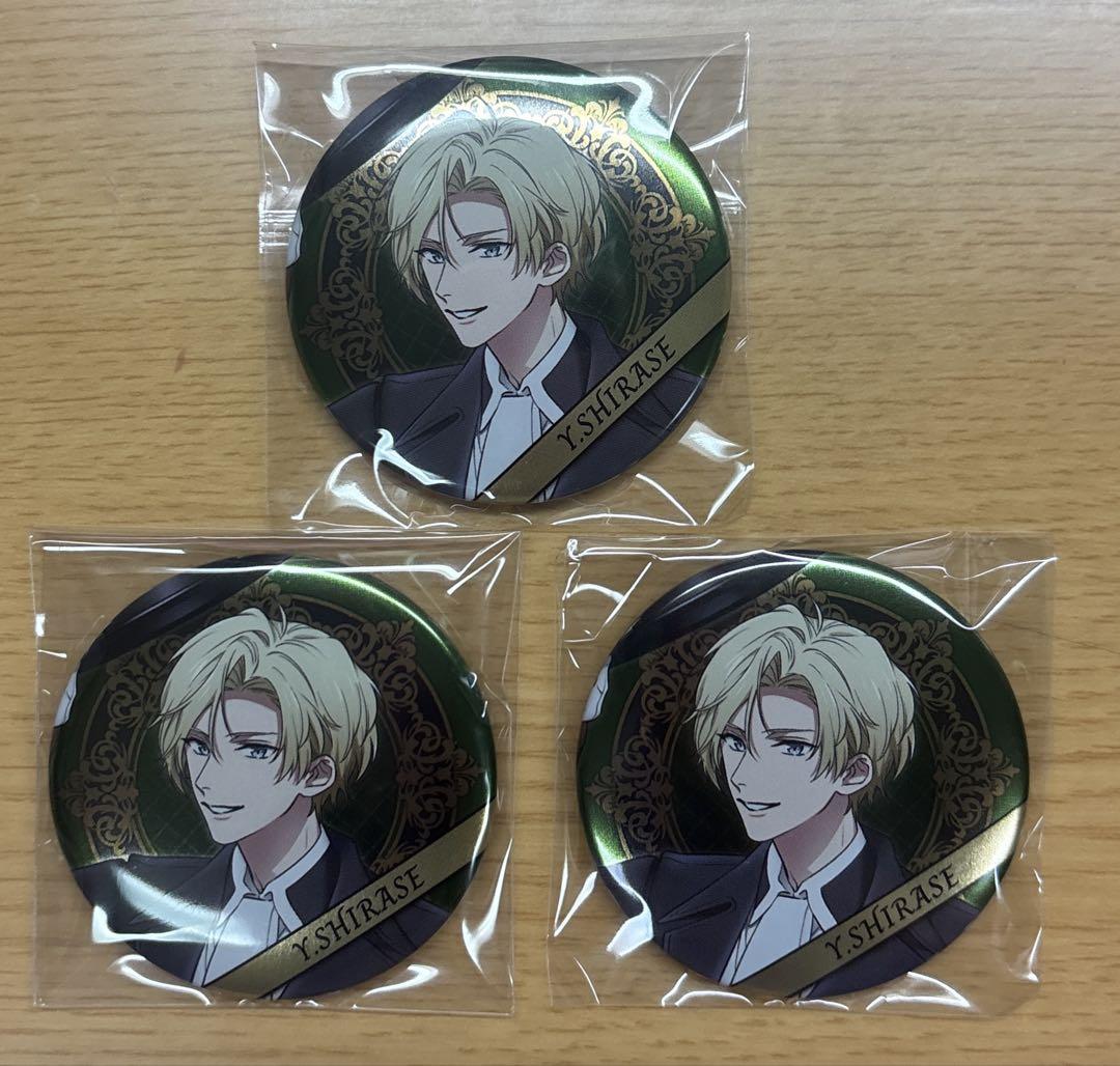 ツキプロ ツキパレ VAZZROCK VAZZY 白瀬優馬 缶バッジ 3個セット