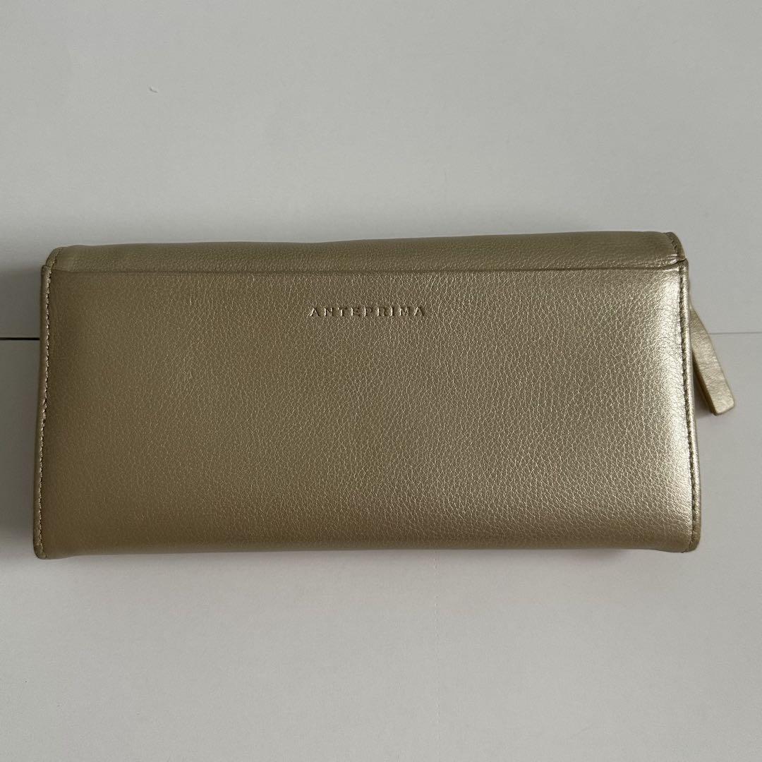 最新入荷商品一覧 | 美品中古 ANTEPIMA ゴールド 花モチーフ 二つ折り長財布 小物
