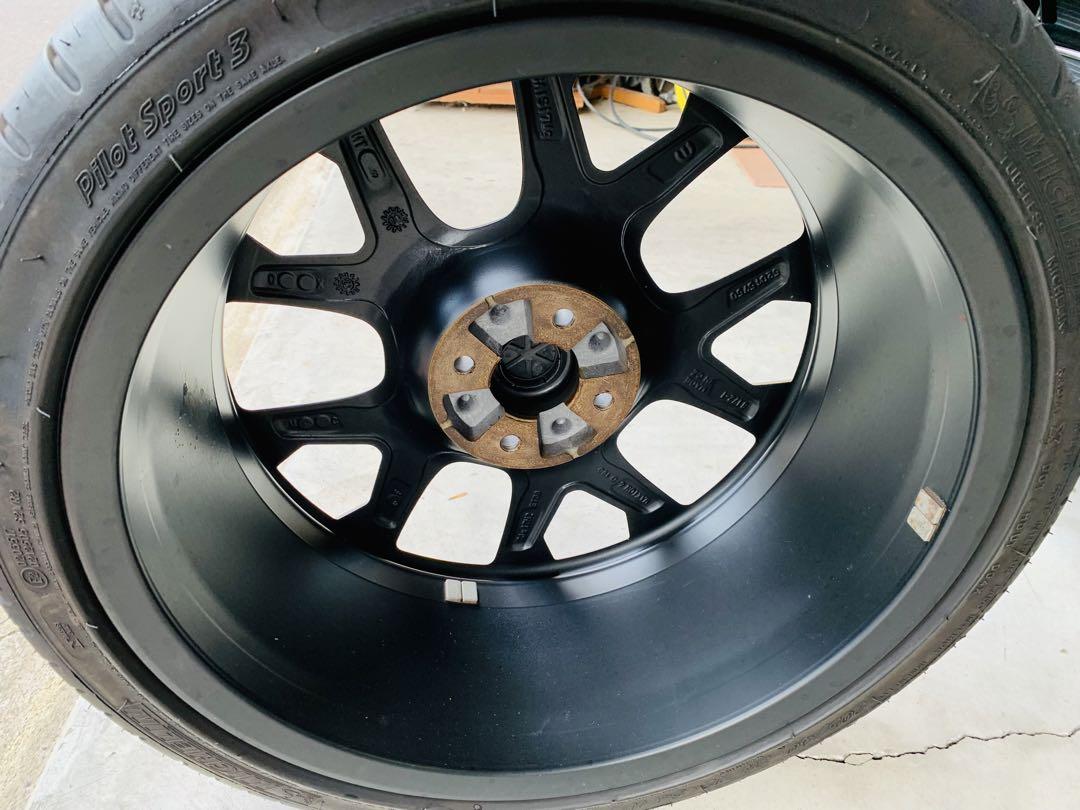 アバルト 595 コンペティツィオーネ 純正ホイール タイヤセット 4本 ABARTH アバルト 595 Competizione Stile コンペティツォーネ