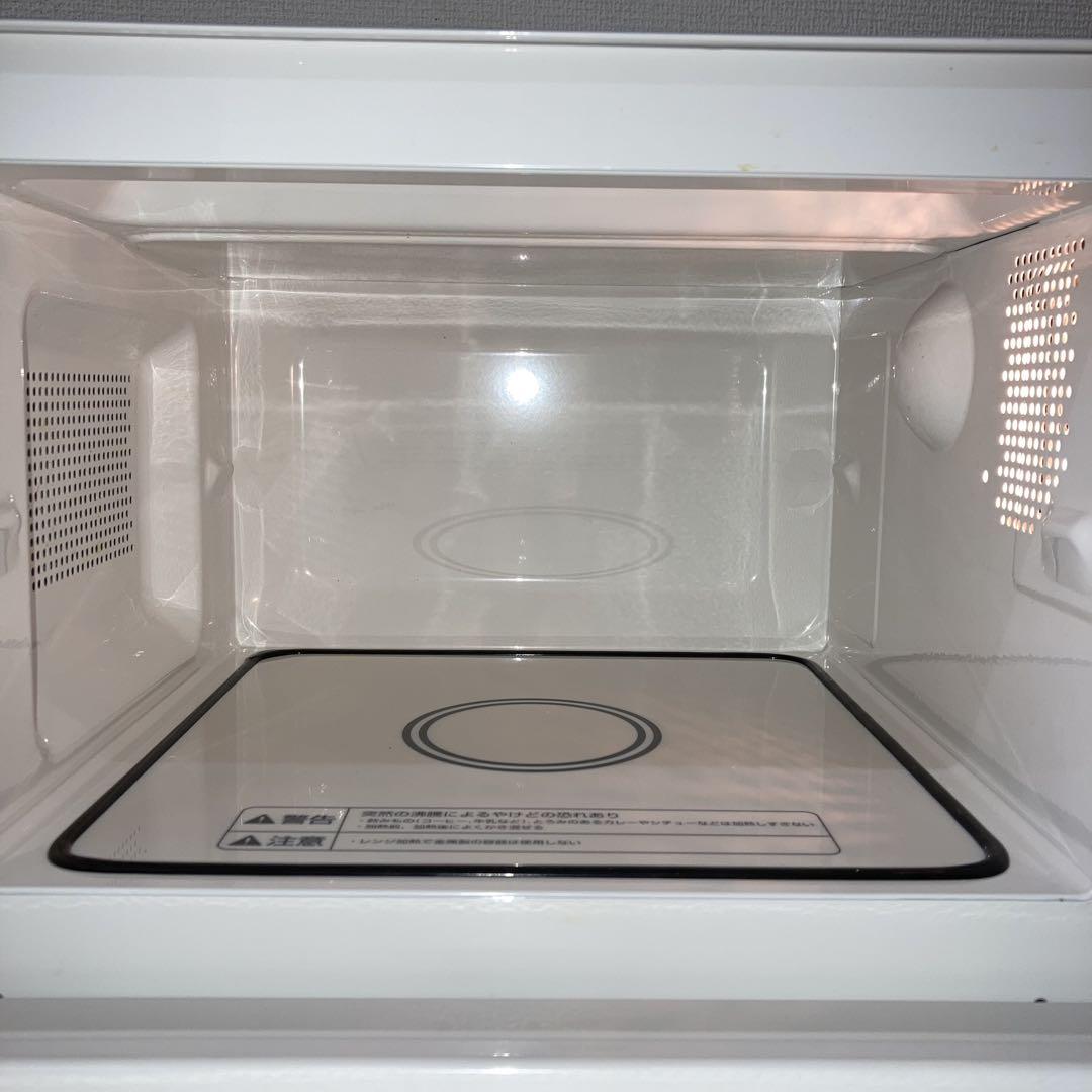 【美品】無印良品 電子レンジ 2020年製 18L MJ-SER18A