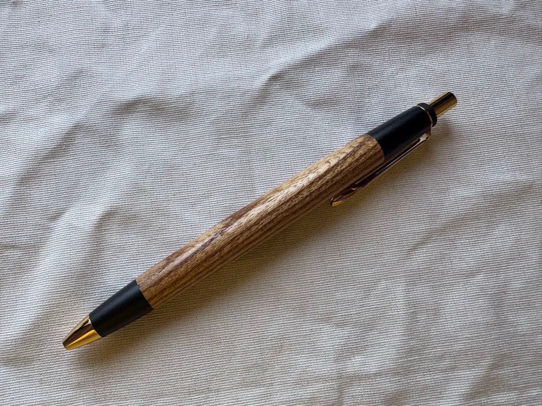 【新品・未使用】SUWA 木製シャーペンペン　槐　野原工芸似　諏訪プレミアム