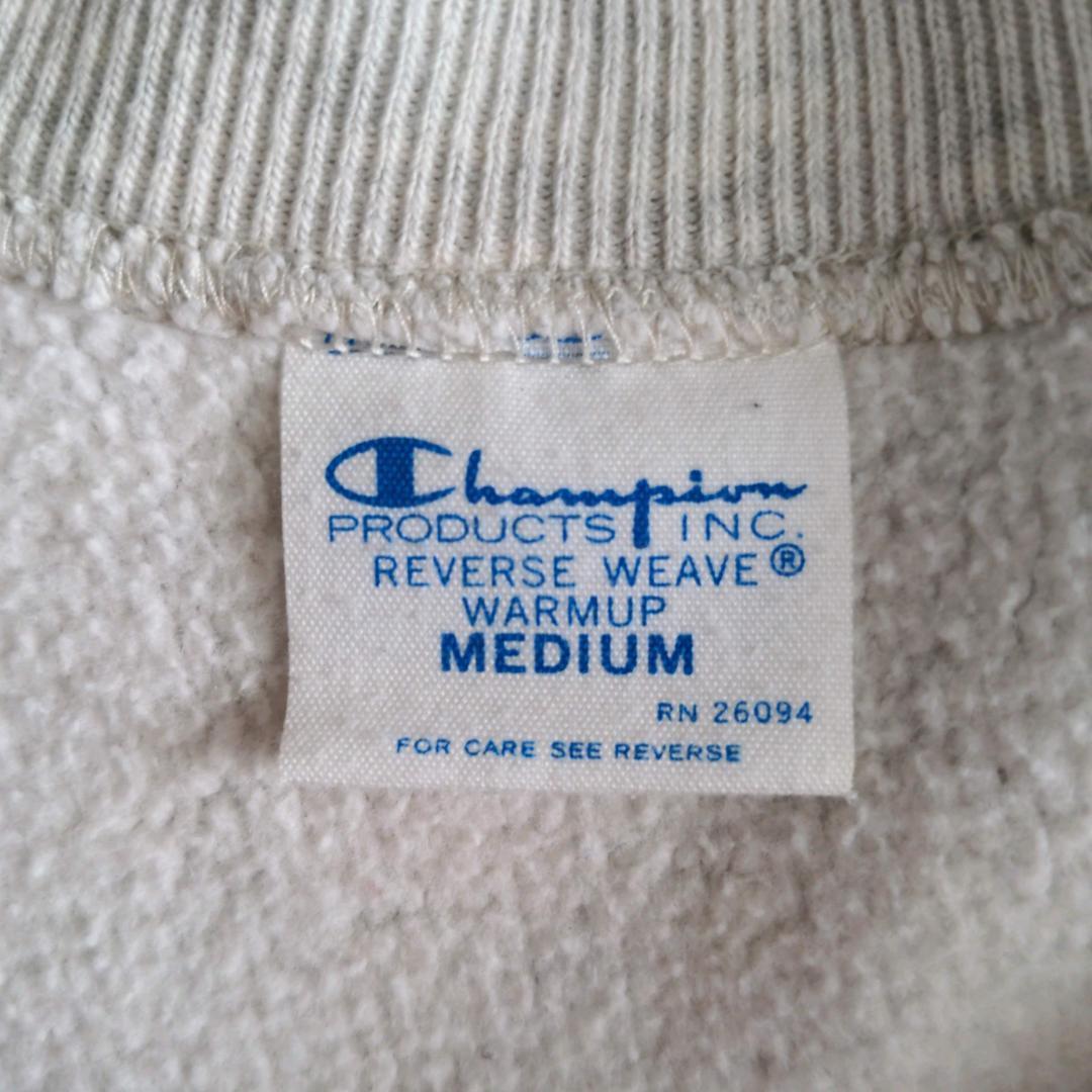 【美品】Champion　リバースウィーブ　スウェット　グレー　M