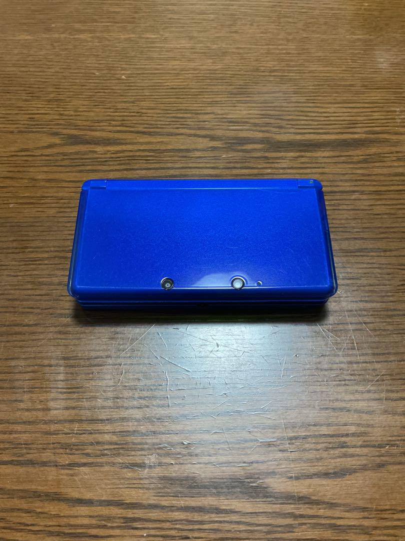 Nintendo 3DS コバルトブルー ケーブル、SDカード付き