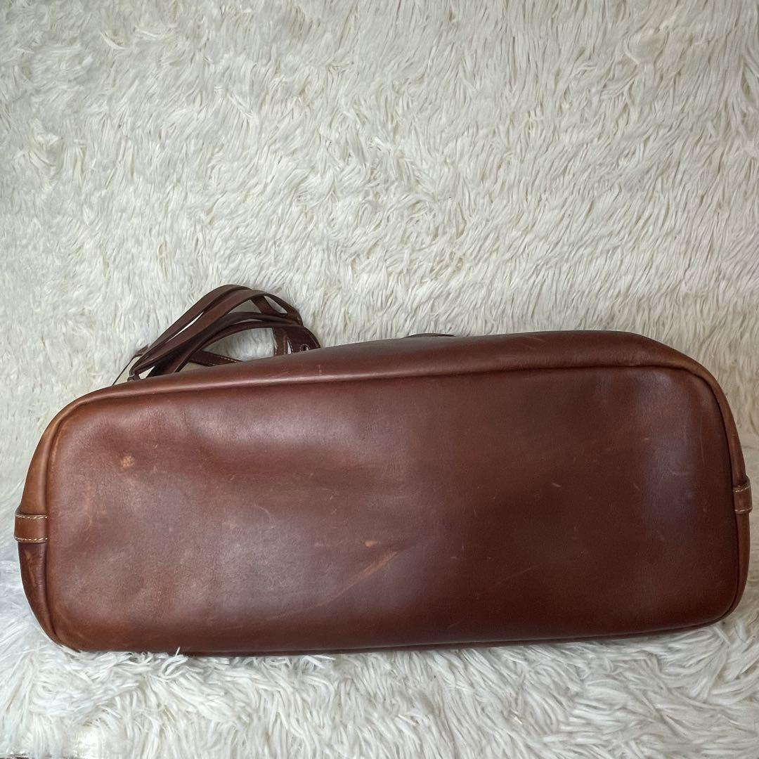 CÉLINE✨セリーヌ　トリオンフ　 キャンバス　レザー　トートバッグ