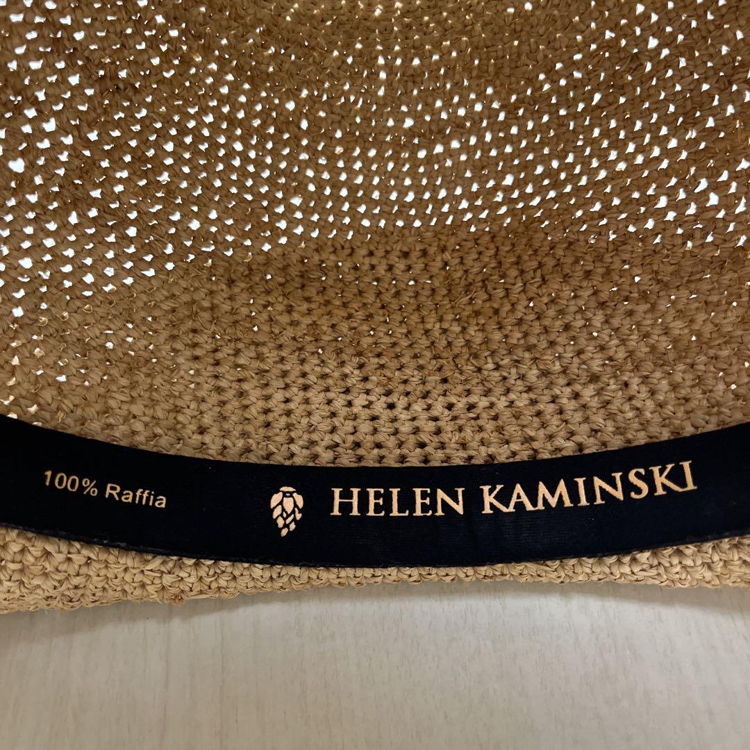 HELEN KAMINSKI 100%ラフィア 麦わら帽子