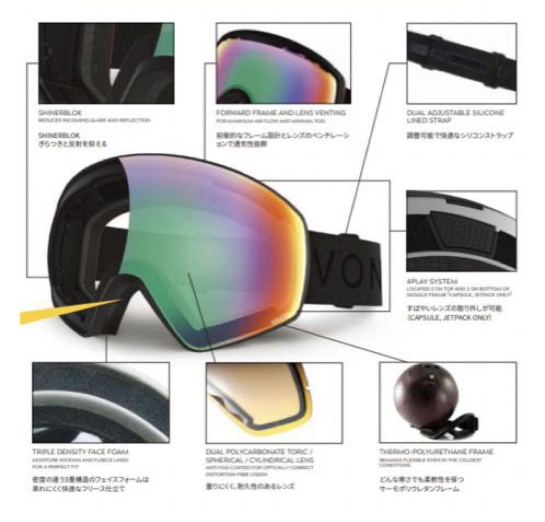 VONZIPPER ボンジッパー 全天候対応　男女兼用 UV100%