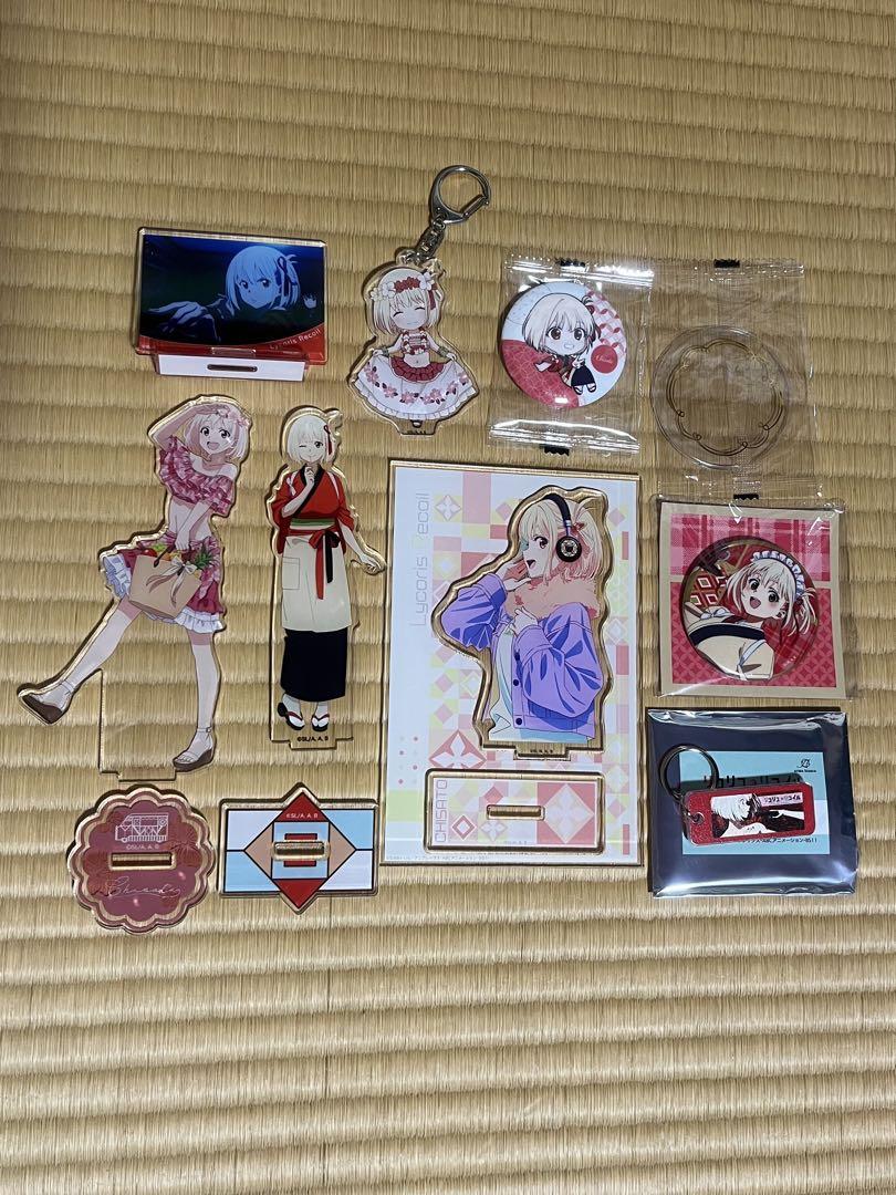 リコリコ リコリスリコイル 錦木千束 アクリルスタンド 缶バッジ