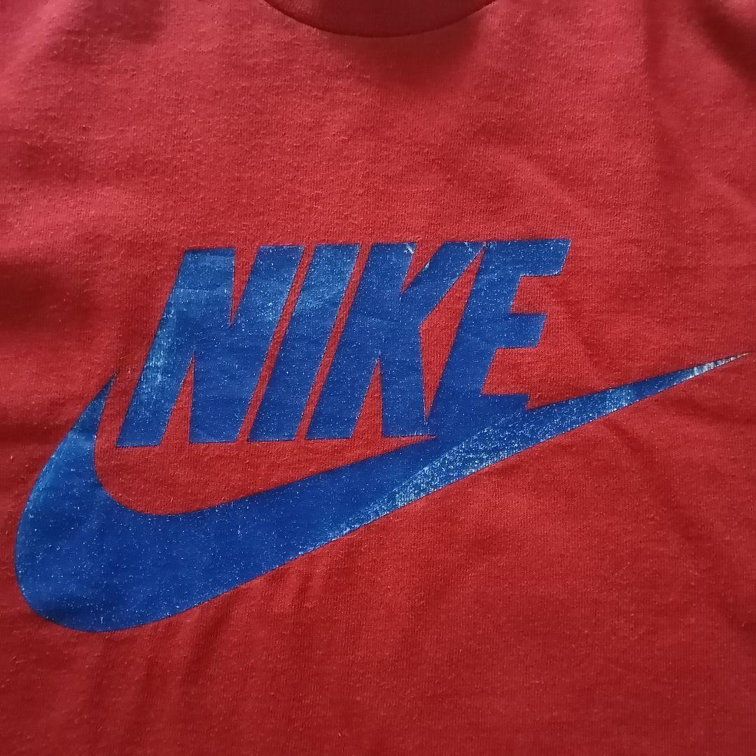 全品送料無料 L カレッジ 00s ナイキ NIKE プリント ナイキ スウッシュ