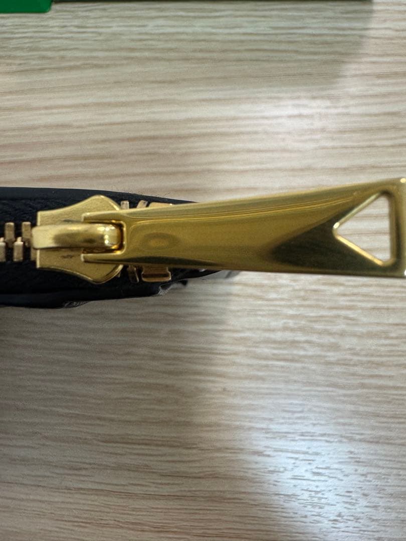 BOTTEGA VENETA ブラック カード小銭入れ BOTTEGA VENETA ブラック カード小銭入れ