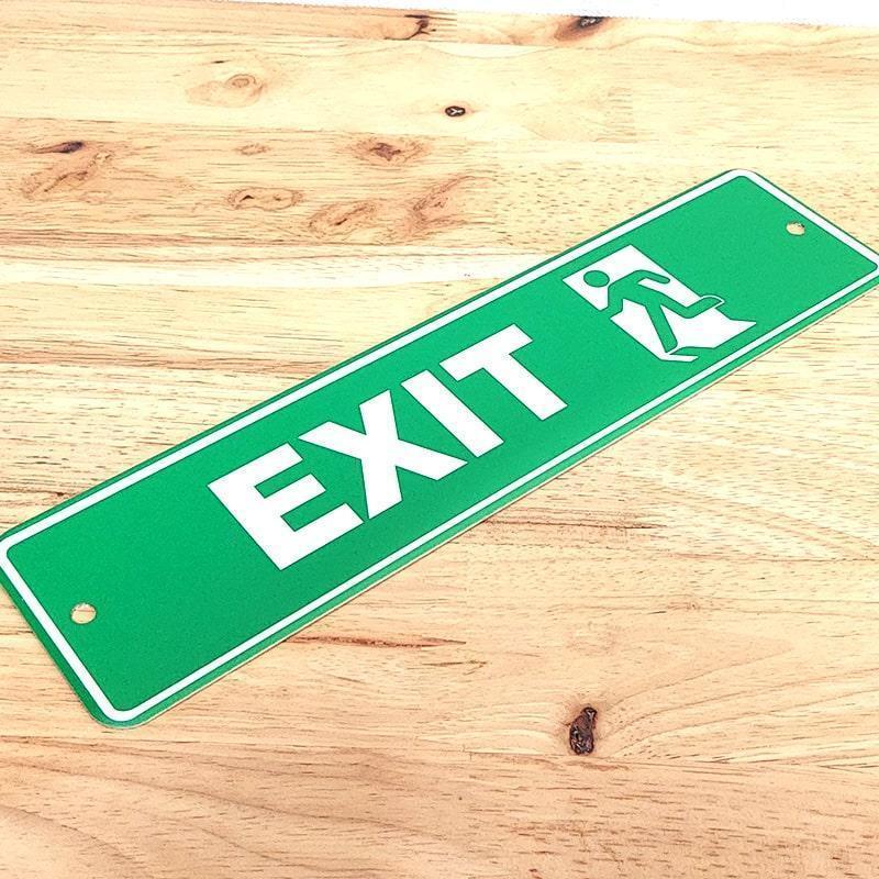 ハンドサイン　看板　ＥＸＩＴ EXIT メッセージプレート 看板 出口 メッセージサイン おしゃれ