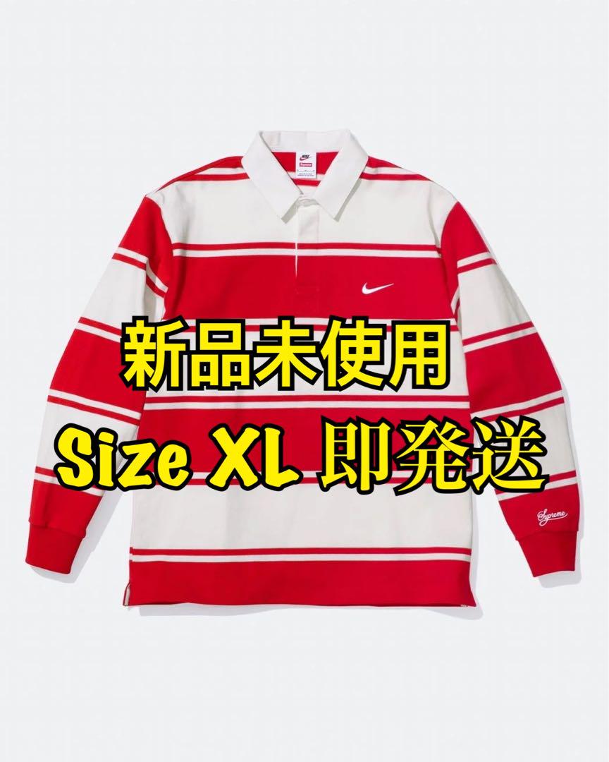 Supreme Nike Air Max Rugby Shirt 赤XL