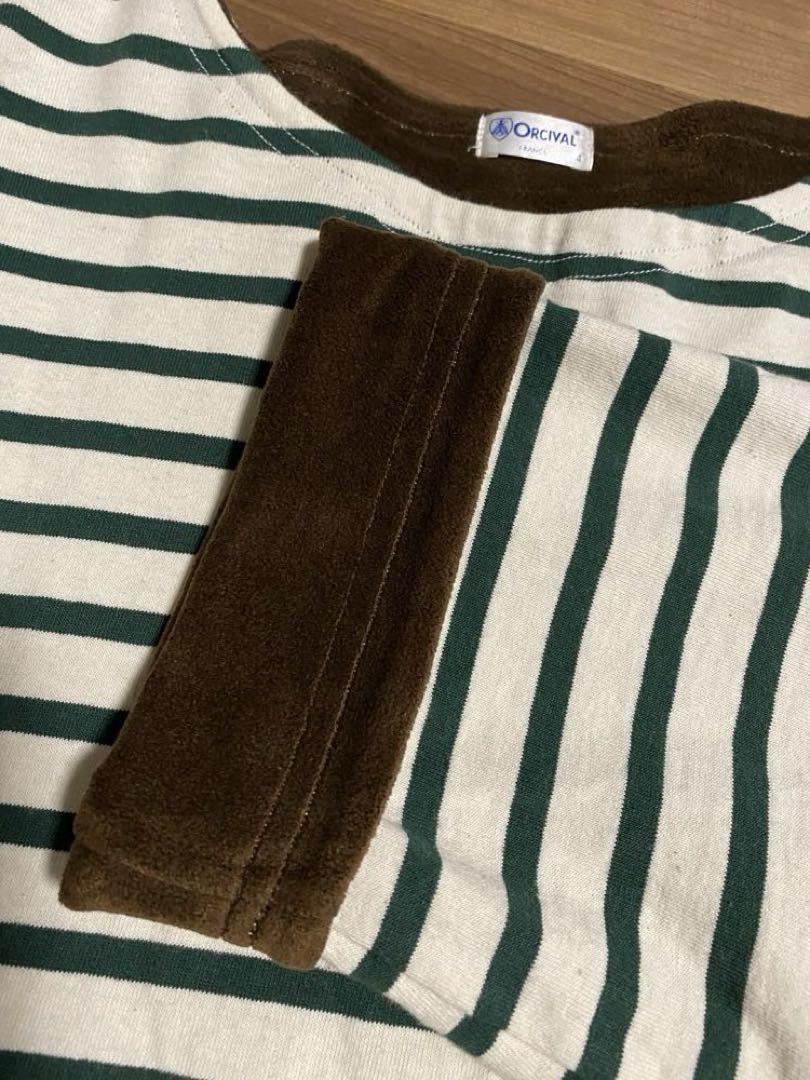 ORCIVAL（オーシバル）ボーダーTシャツ
