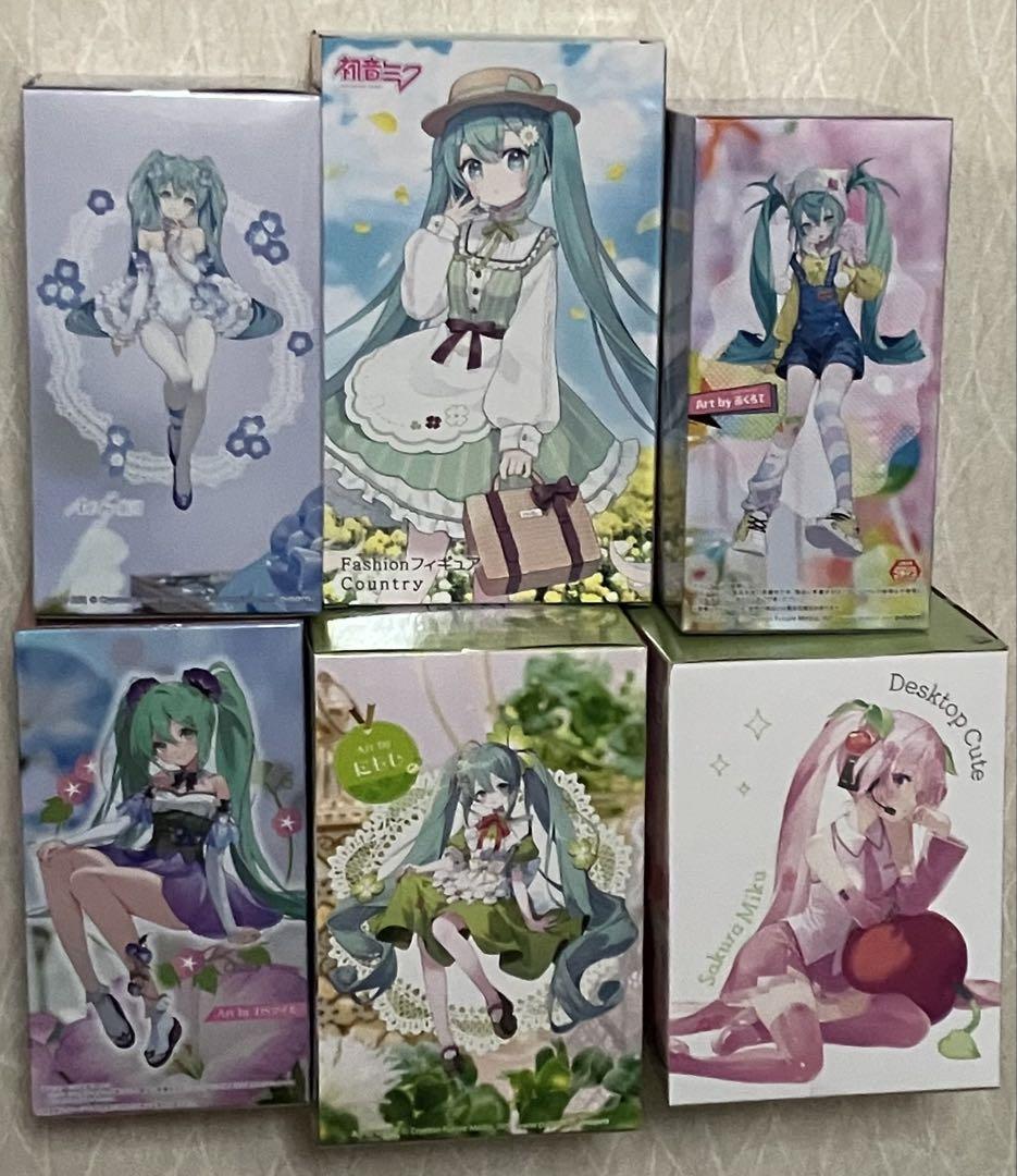 初音ミクフィギュアまとめ売り　6点セット