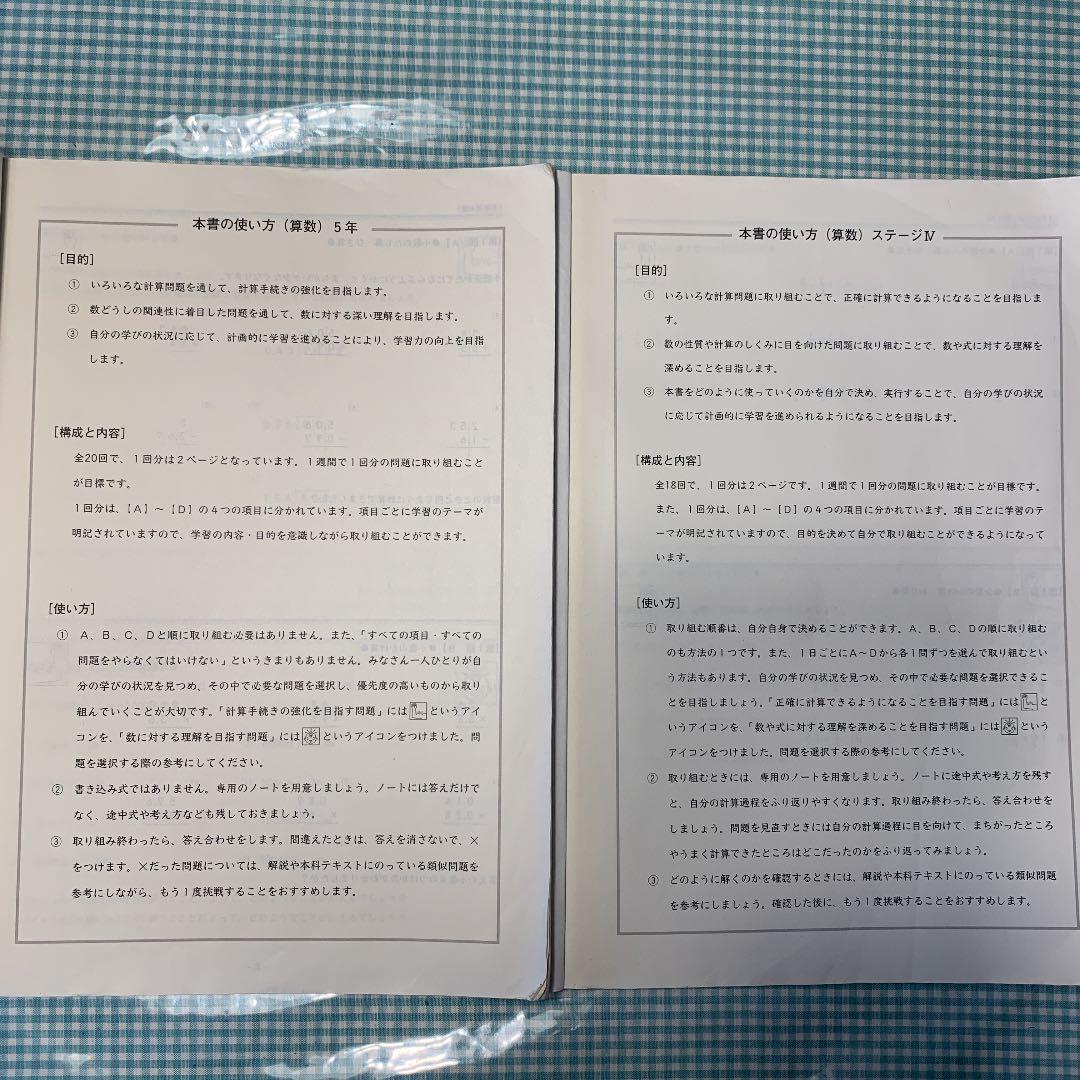 日能研 計算と漢字 5年 - メルカリ