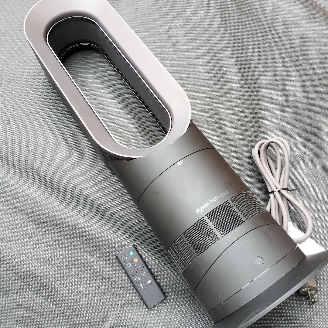 dyson hot+cool AM09 美品　動作良好　ダイソン dyson hot & cool AM09 ブラック 動作良好 ダイソン - メルカリ