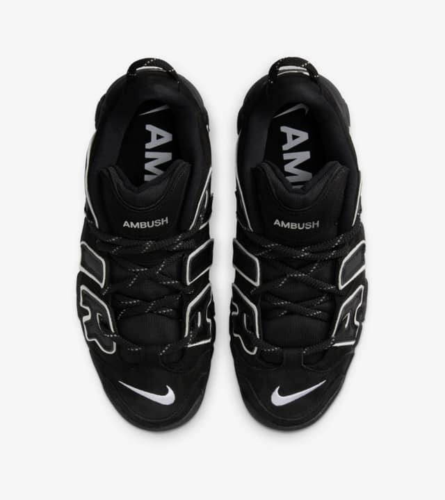 AMBUSH × Nike Air More Uptempo Low Black