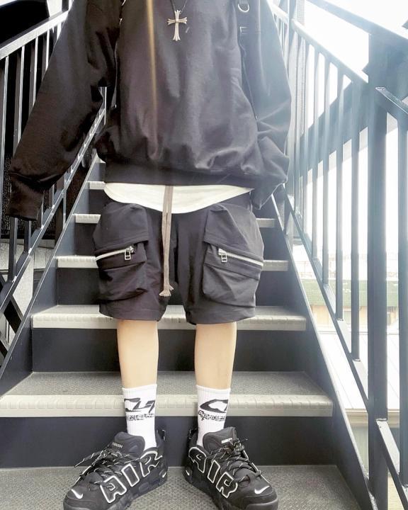 AMBUSH × Nike Air More Uptempo Low Black