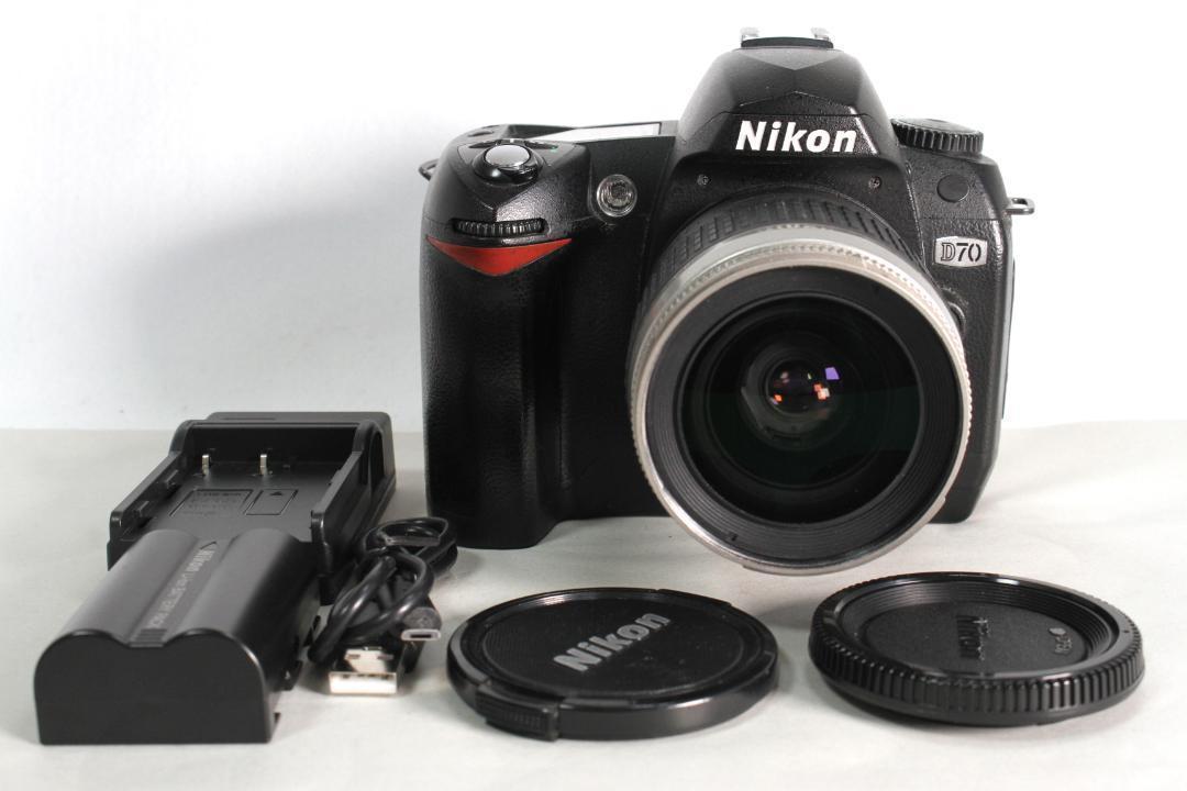 Nikon ニコン D70 望遠レンズセット デジタル一眼レフ #G5 Amazon | Nikon D70 デジタル一眼レフカメラ レンズキット [AF-S