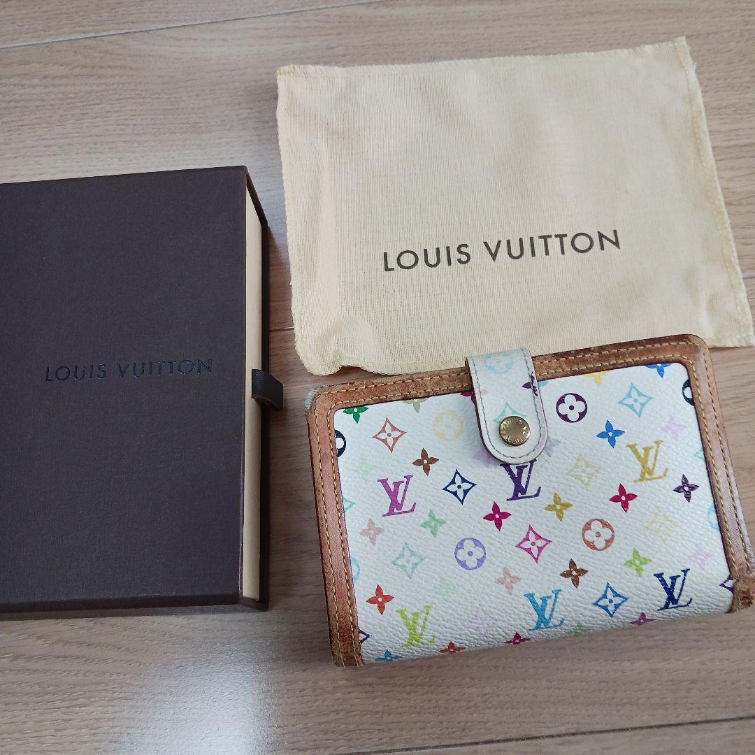 LOUIS VUITTON マルチカラー 二つ折り財布 - メルカリ